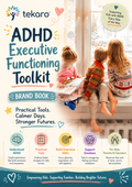 ADHD Executive Functioning Toolkit for Kids | Printable PDF Workbook for Parents, Educators & Caregivers