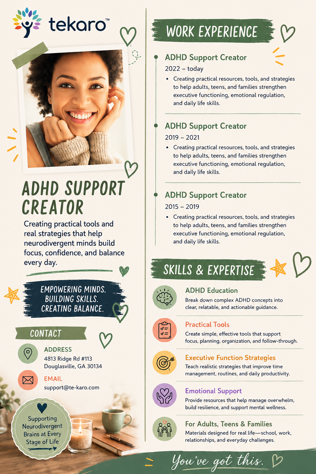 ADHD Executive Functioning Toolkit for Adults & Teens | Printable PDF Workbook, Focus & Organization Planner