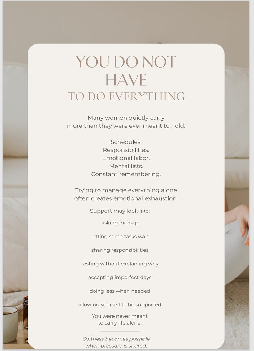 Sunday Reset For Women | Printable Emotional Wellness Workbook PDF